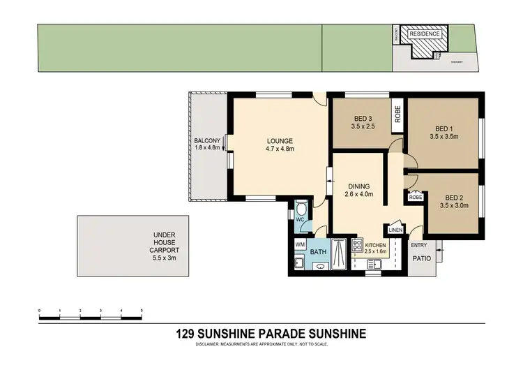 Floorplan of Homely house listing, 129 Sunshine Parade, Sunshine NSW 2264