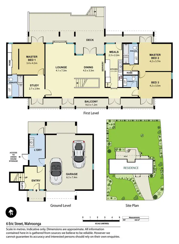 Floorplan of Homely house listing, 6 Eric Street, Wahroonga NSW 2076