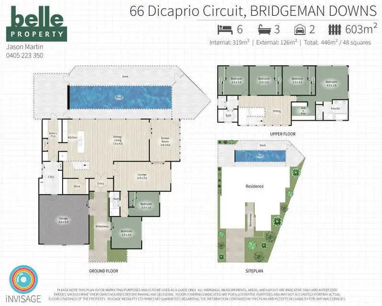 Floorplan of Homely house listing, 66 Dicaprio Circuit, Bridgeman Downs QLD 4035