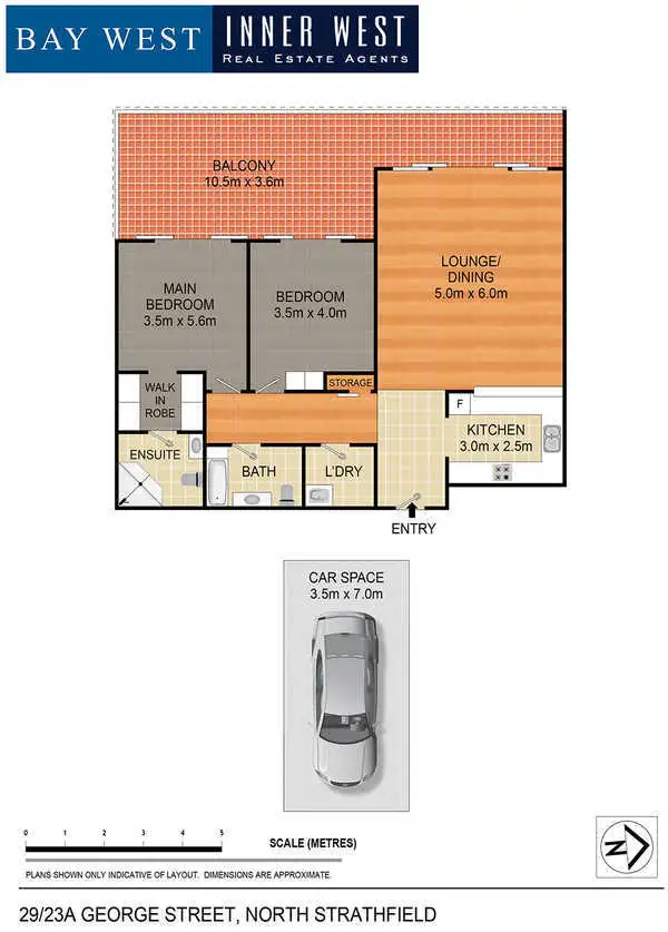 Floorplan of Homely apartment listing, 29/23A George Street, North Strathfield NSW 2137