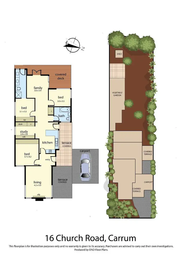 Floorplan of Homely house listing, 16 Church Road, Carrum VIC 3197