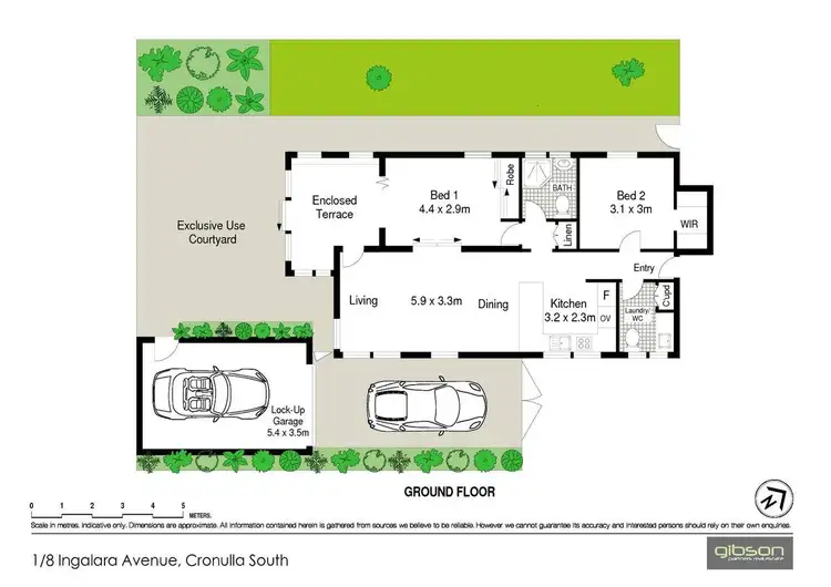 Floorplan of Homely unit listing, 1/8 Ingalara Avenue, Cronulla NSW 2230