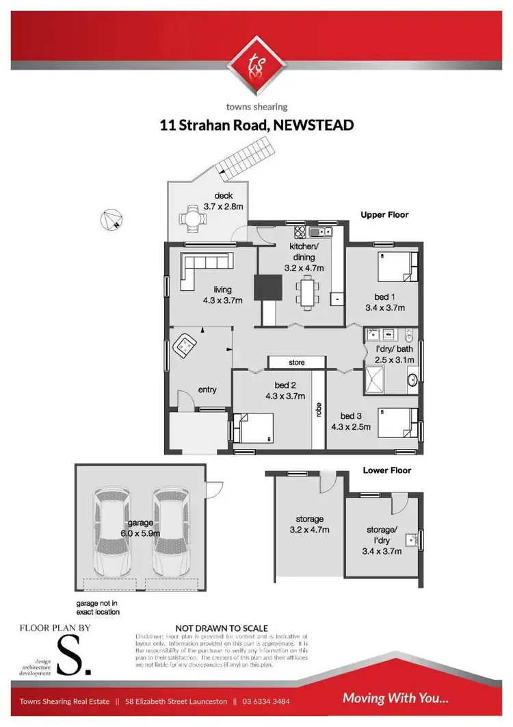 Floorplan of Homely house listing, 11 Strahan Road, Newstead TAS 7250