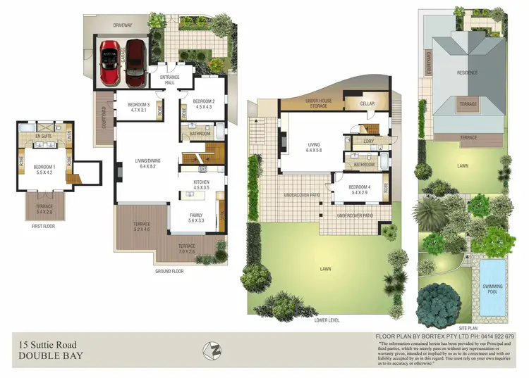 Floorplan of Homely house listing, 15 Suttie Road, Bellevue Hill NSW 2023
