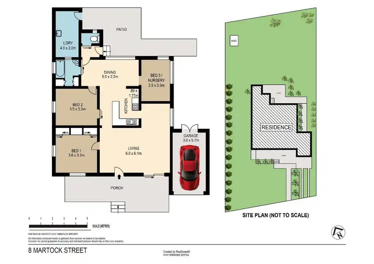 Floorplan of Homely house listing, 8 Martock Street, Camp Hill QLD 4152