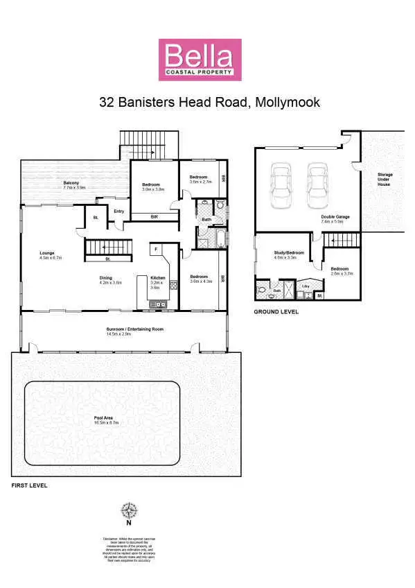 Floorplan of Homely house listing, 32 Bannister Head Road, Mollymook Beach NSW 2539