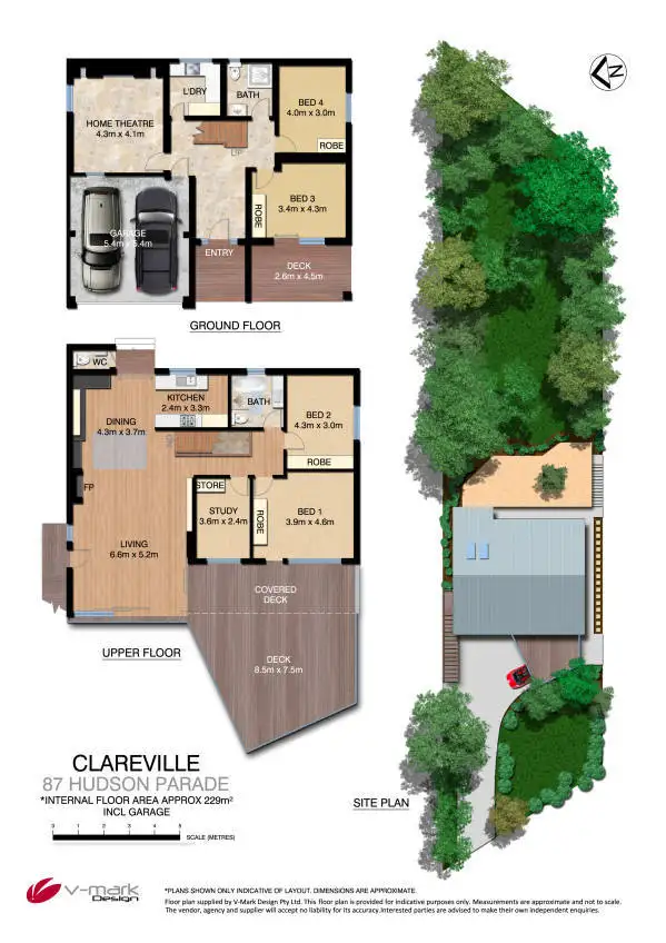 Floorplan of Homely house listing, 87 Hudson Parade, Avalon Beach NSW 2107