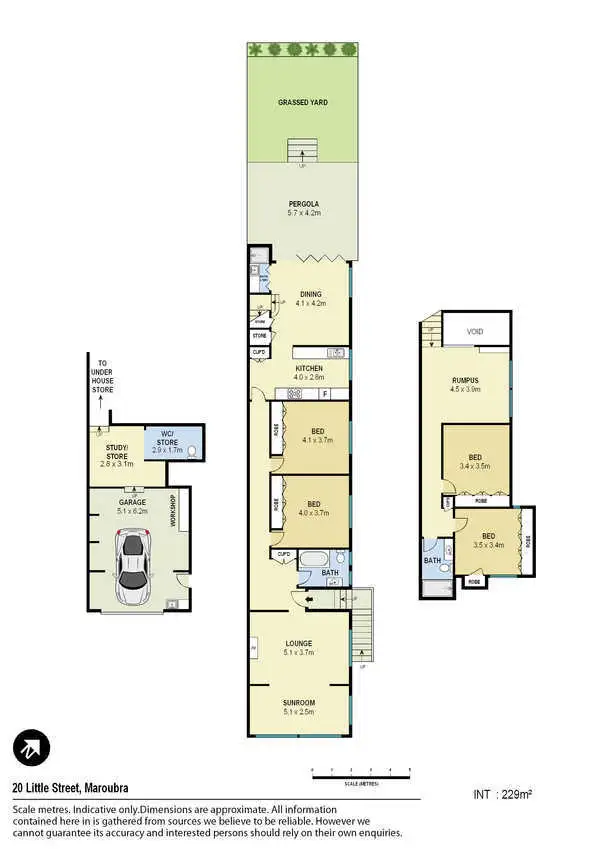 Floorplan of Homely house listing, 20 Little Street, Maroubra NSW 2035