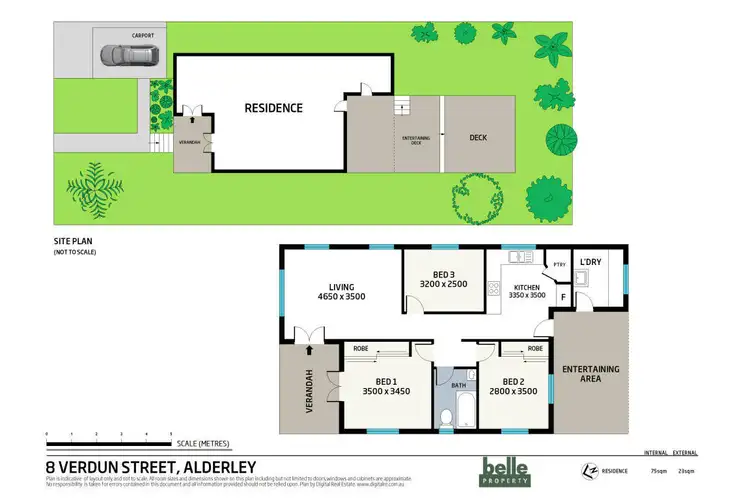 Floorplan of Homely house listing, 8 Verdun Street, Alderley QLD 4051