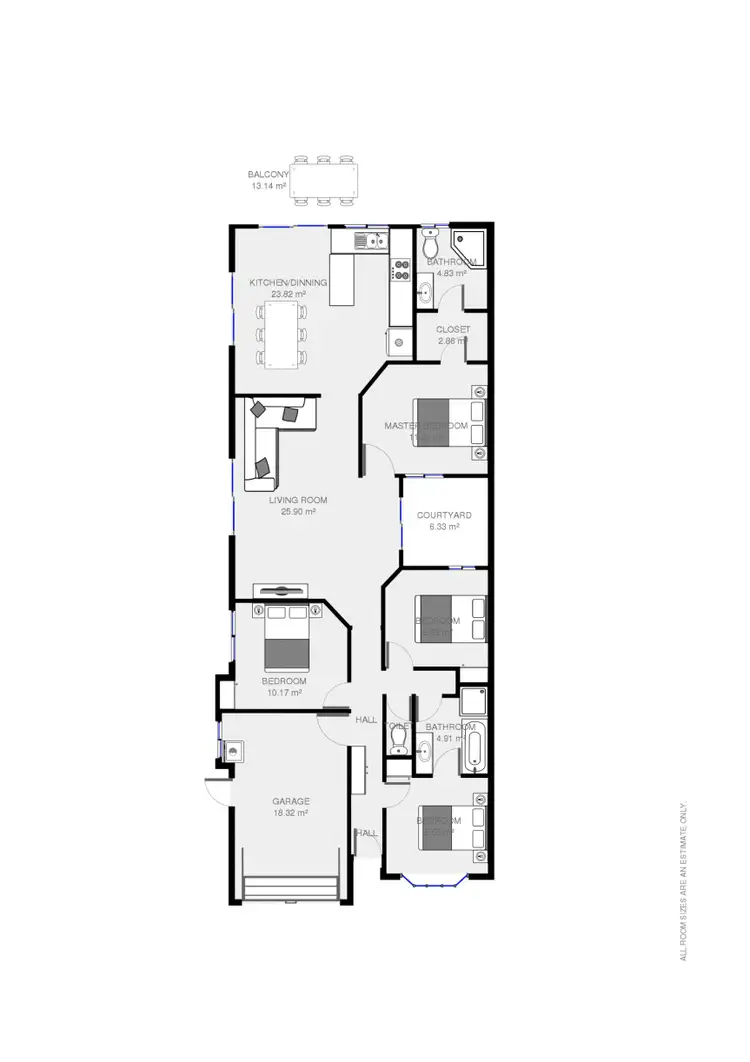 Floorplan of Homely house listing, 19 Macknish Crescent, Coopers Plains QLD 4108