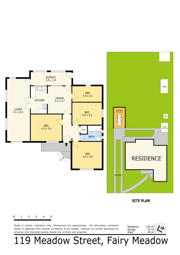 Floorplan of Homely house listing, 119 Meadow Street, Fairy Meadow NSW 2519