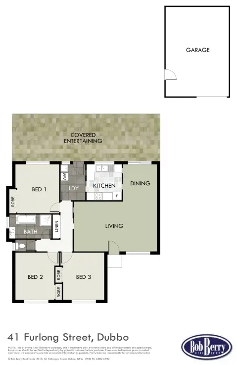 Floorplan of Homely house listing, 41 Furlong Street, Dubbo NSW 2830