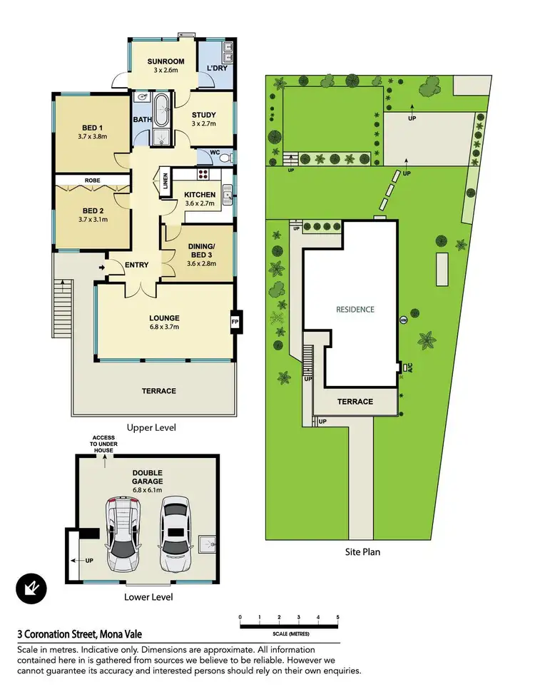 Floorplan of Homely house listing, 3 Coronation Street, Mona Vale NSW 2103