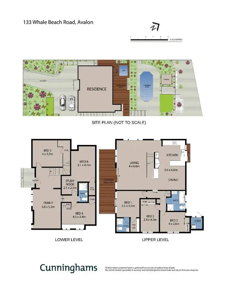 Floorplan of Homely house listing, 133 Whale Beach Road, Avalon NSW 2107