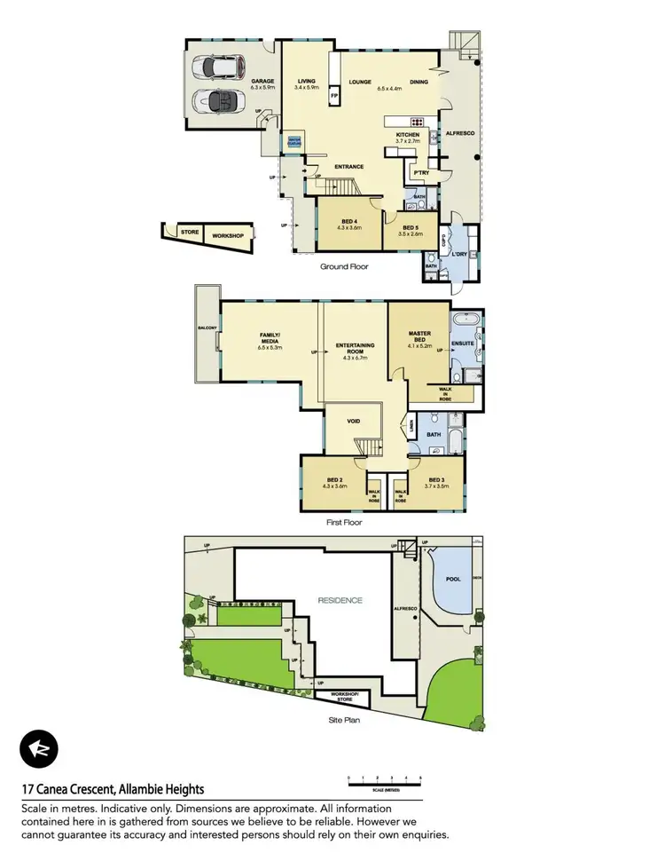 Floorplan of Homely house listing, 17 Canea Crescent, Allambie Heights NSW 2100