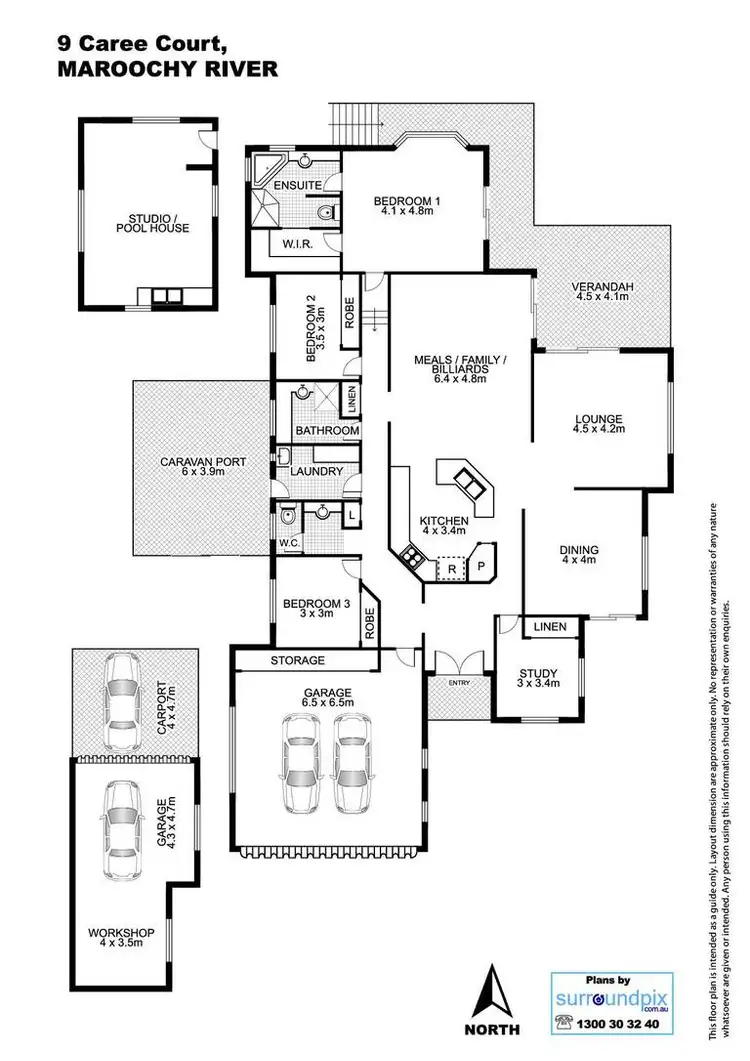 Floorplan of Homely house listing, 9 Caree Court, Maroochy River QLD 4561