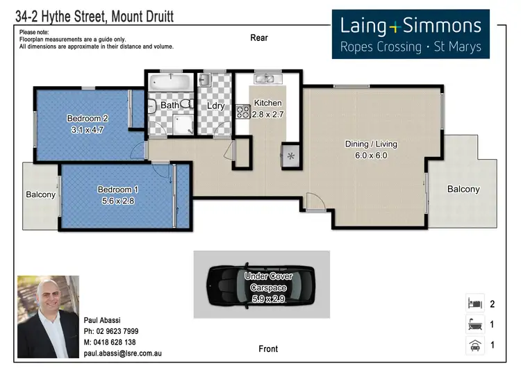 Floorplan of Homely house listing, 34/2 Hythe Street, Mount Druitt NSW 2770