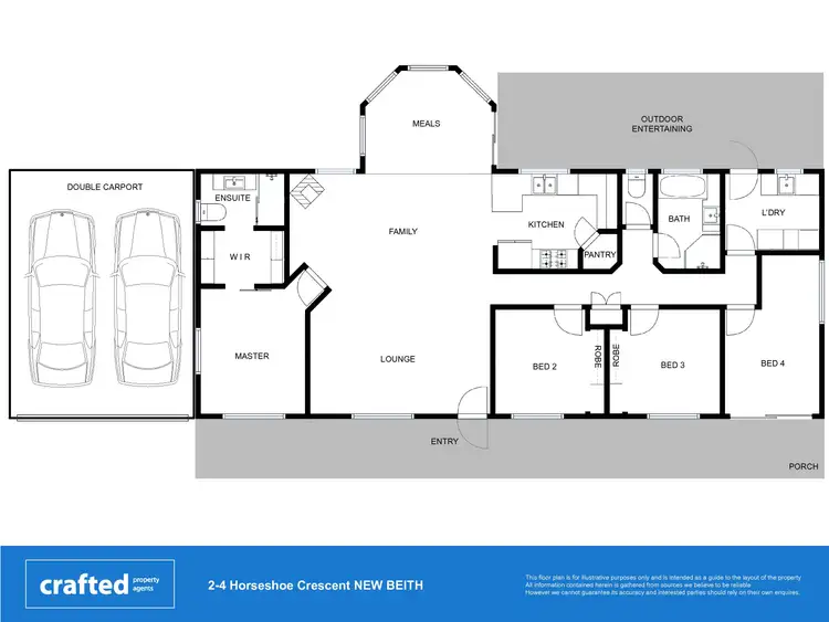Floorplan of Homely house listing, 2-4 Horseshoe Crescent, New Beith QLD 4124