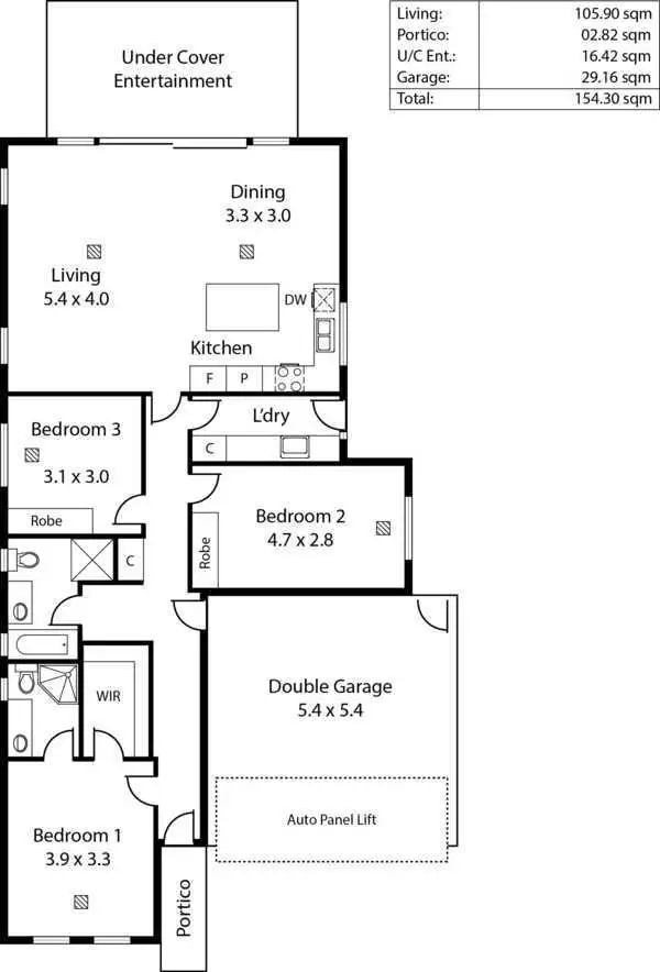 Floorplan of Homely house listing, 22D Norton Summit Road, Magill SA 5072