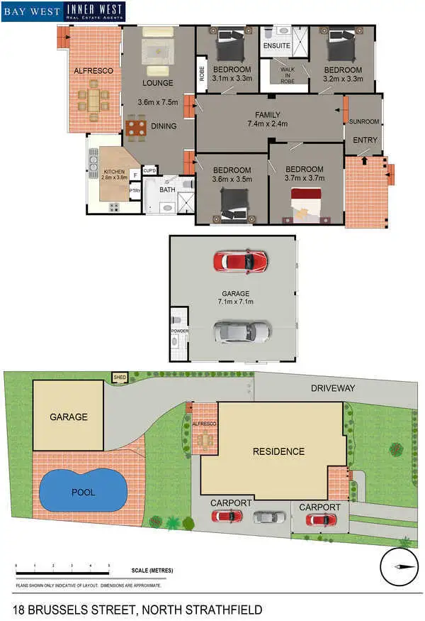 Floorplan of Homely house listing, 18 Brussels Street, North Strathfield NSW 2137