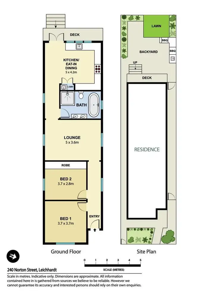 Floorplan of Homely house listing, 240 Norton Street, Leichhardt NSW 2040