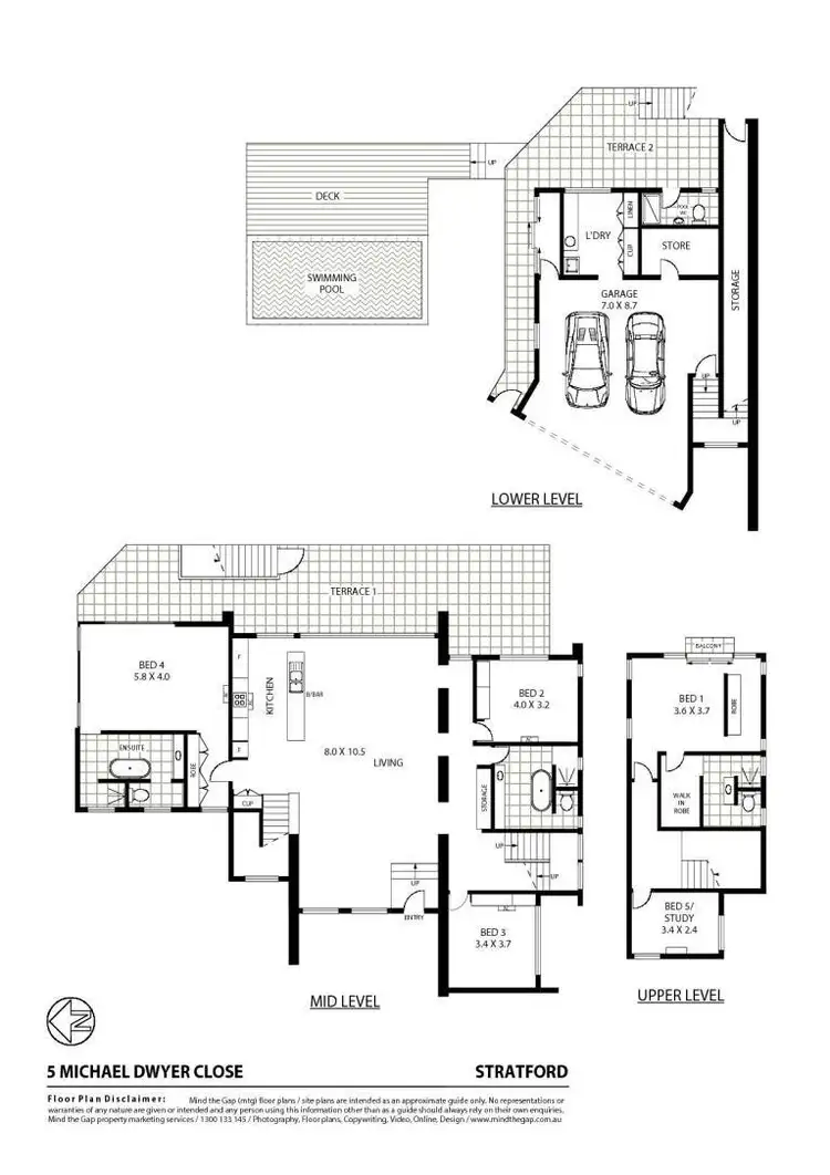 Floorplan of Homely house listing, 5 Michael Dwyer Close, Stratford QLD 4870