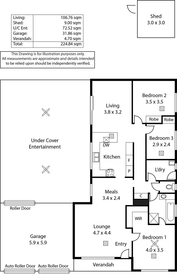 Floorplan of Homely house listing, 16 Polynesia Grove, West Lakes SA 5021