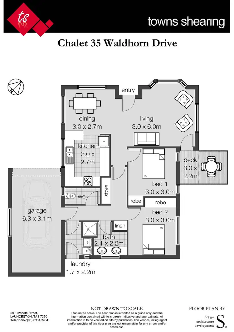 Floorplan of Homely unit listing, 35 Waldhorn Drive, Grindelwald TAS 7277