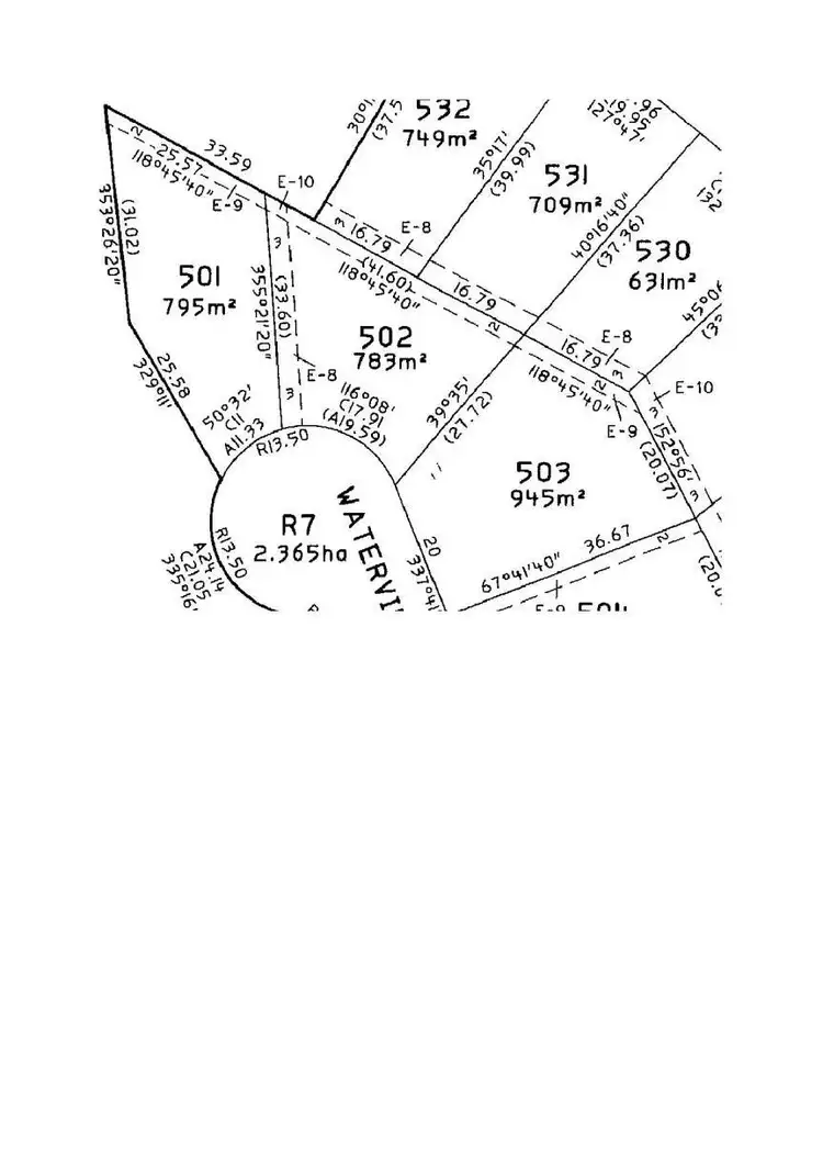 Floorplan of Homely land listing, 13 Waterview Close, Drouin VIC 3818