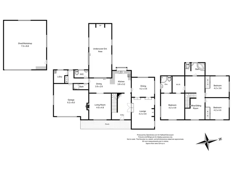 Floorplan of Homely house listing, 51 Henslowe Street, Tarleton TAS 7310