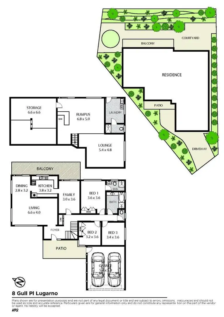 Floorplan of Homely house listing, 8 Gull Place, Lugarno NSW 2210