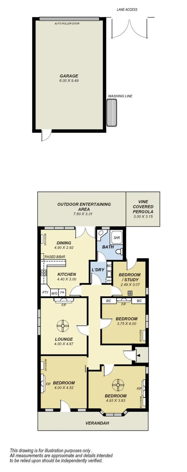 Floorplan of Homely house listing, 39a Davenport Terrace, Wayville SA 5034