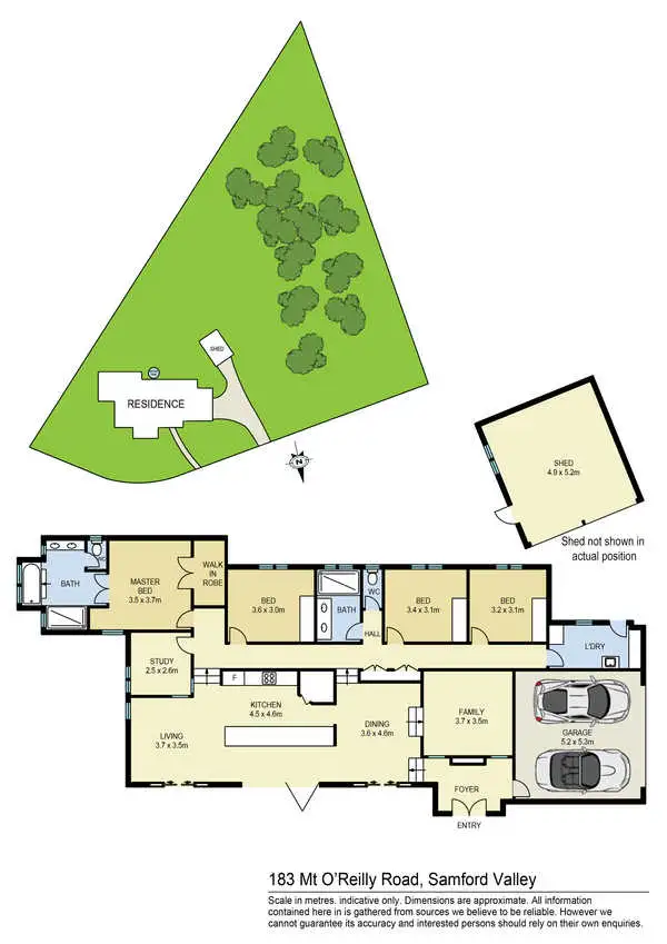 Floorplan of Homely house listing, 183 Mt O'Reilly Road, Samford Valley QLD 4520