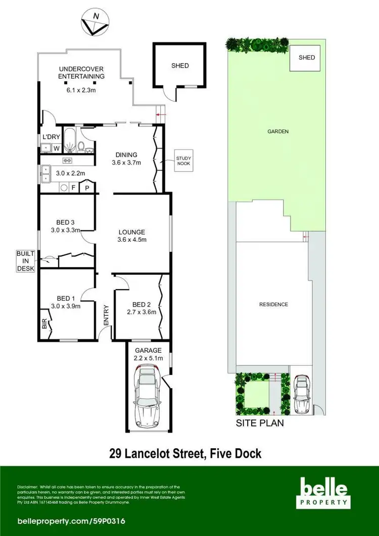 Floorplan of Homely house listing, 29 Lancelot Street, Five Dock NSW 2046