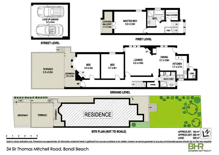 Floorplan of Homely house listing, 34 Sir Thomas Mitchell Road, Bondi Beach NSW 2026