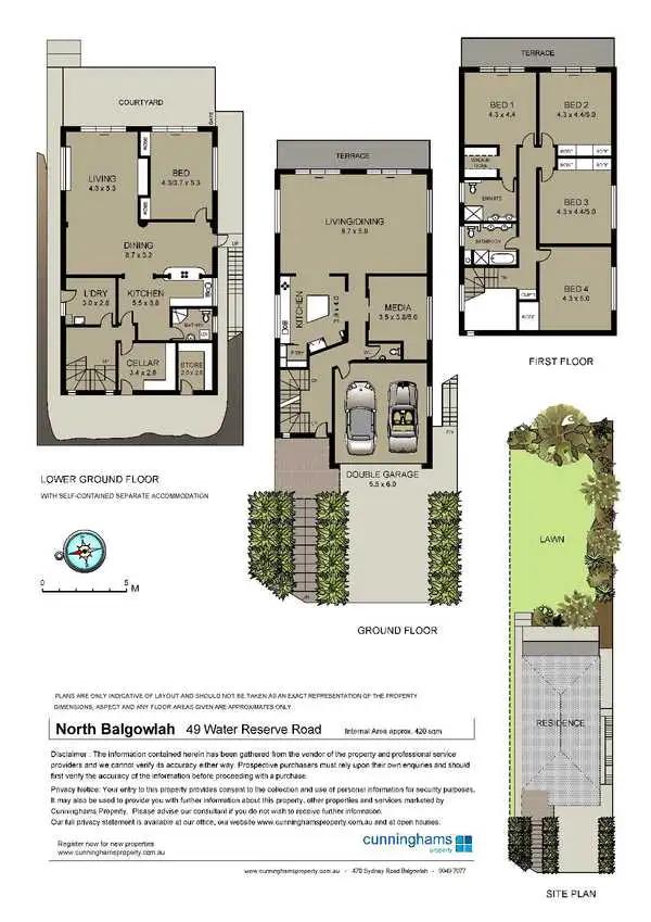 Floorplan of Homely house listing, 49 Water Reserve Road, North Balgowlah NSW 2093