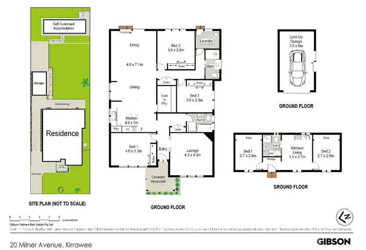 Floorplan of Homely house listing, 20 Milner Avenue, Kirrawee NSW 2232