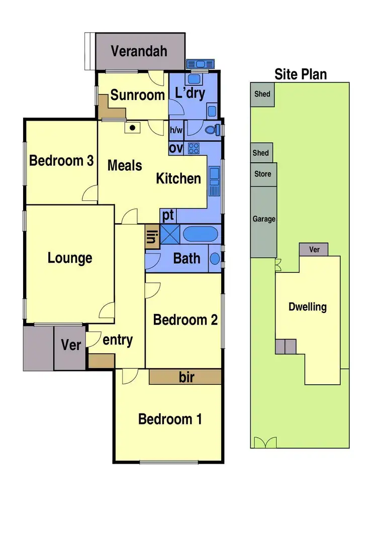 Floorplan of Homely house listing, 15 George Street, Reservoir VIC 3073