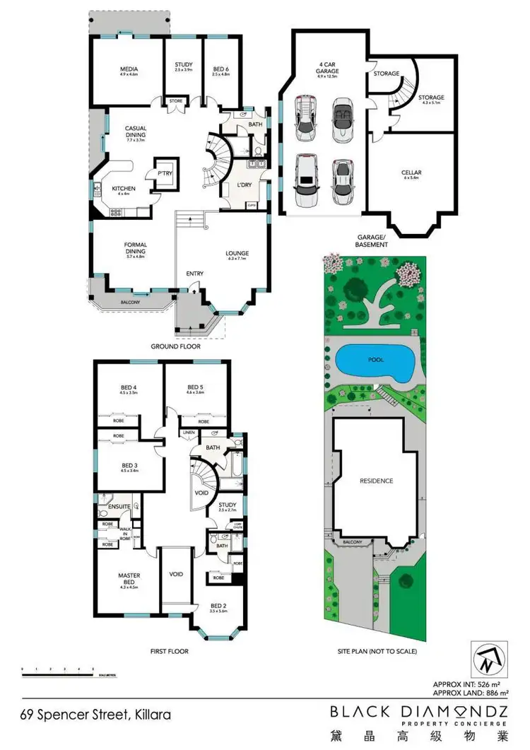 Floorplan of Homely house listing, 69 Spencer Road, Killara NSW 2071