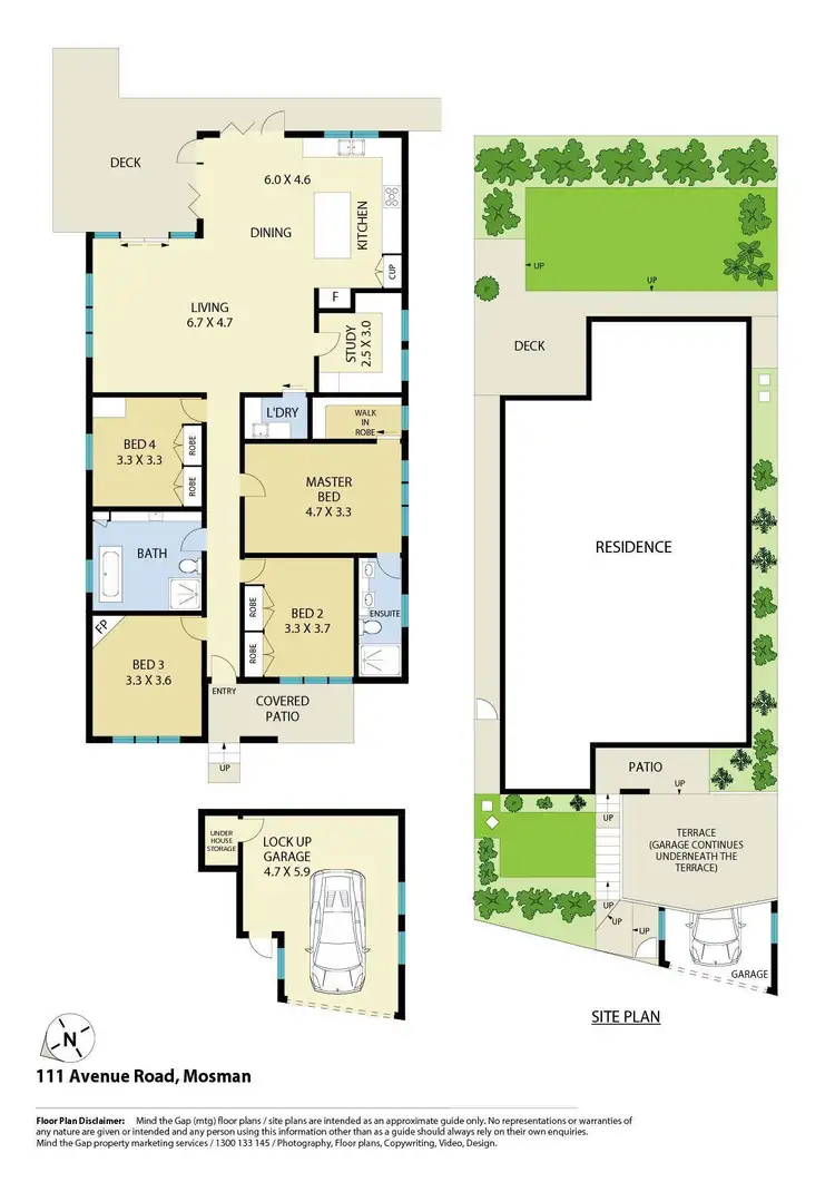 Floorplan of Homely house listing, 111 Avenue Road, Mosman NSW 2088