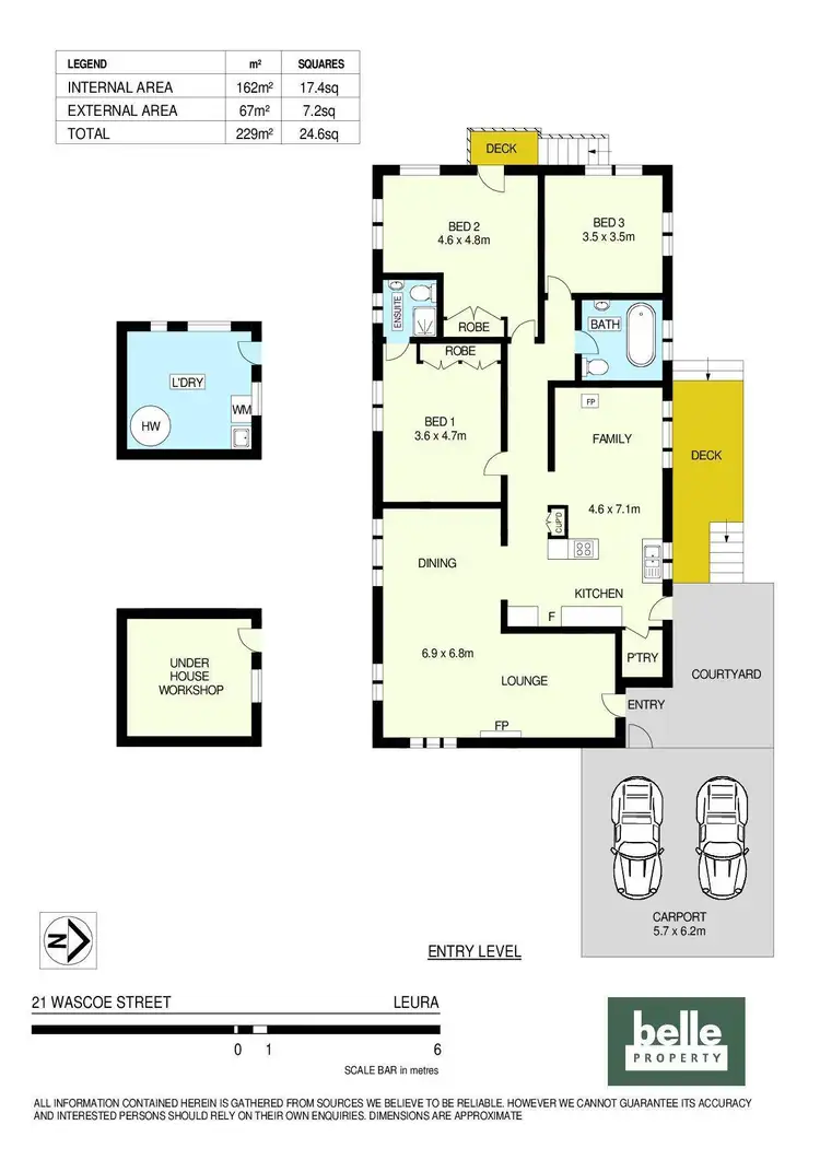 Floorplan of Homely house listing, 21 Wascoe Street, Leura NSW 2780