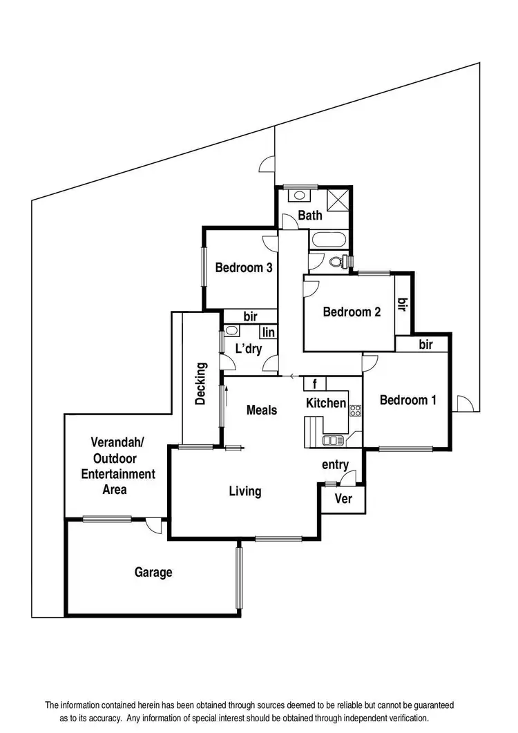 Floorplan of Homely unit listing, 2/144 Hickford Street, Reservoir VIC 3073