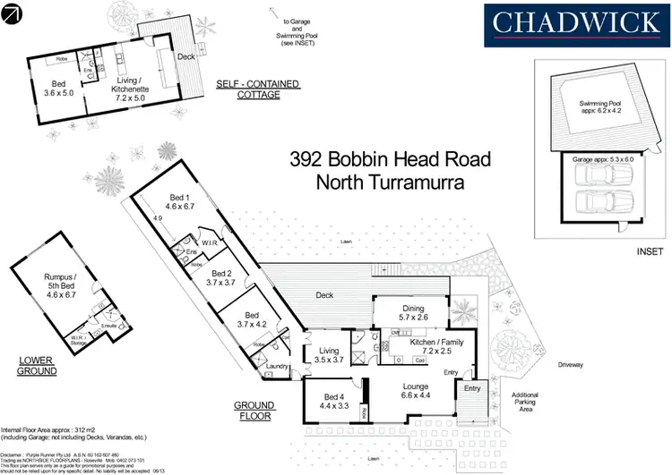 Floorplan of Homely house listing, 392 Bobbin Head Road, North Turramurra NSW 2074