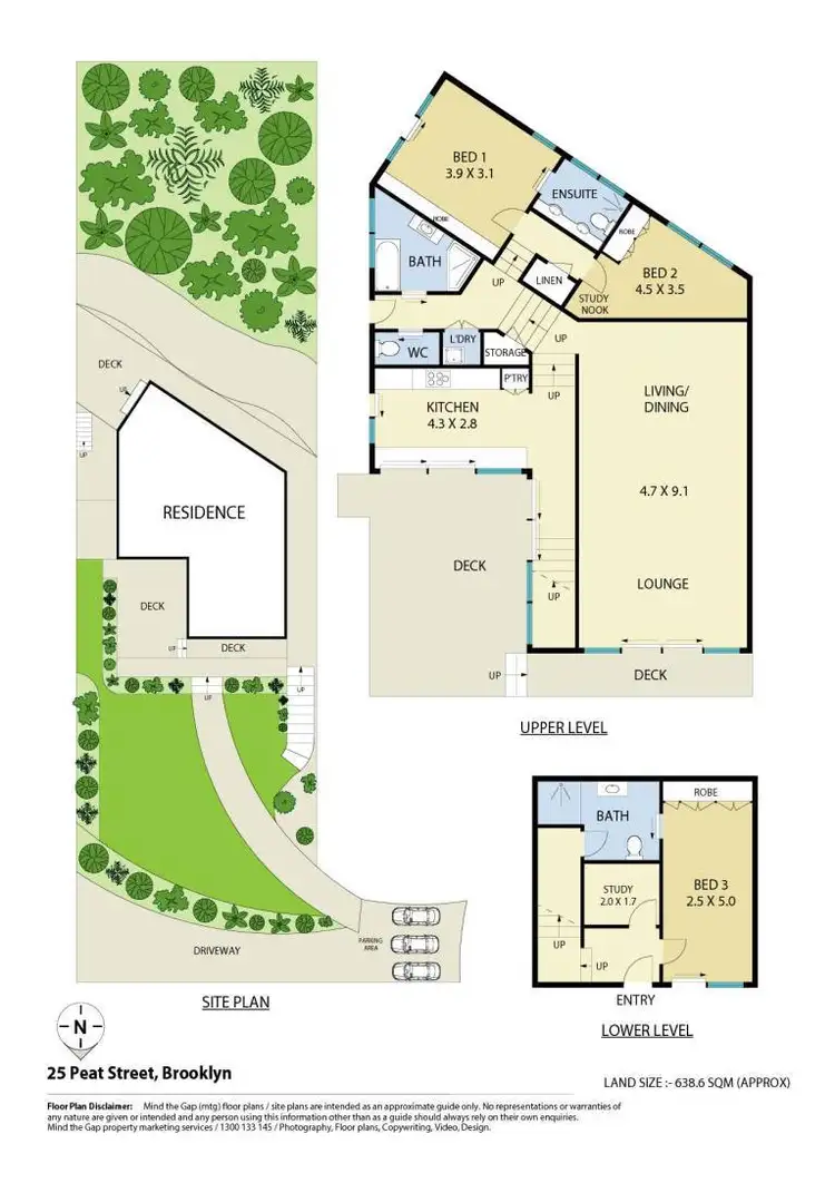 Floorplan of Homely house listing, 25 Peat Street, Brooklyn NSW 2083
