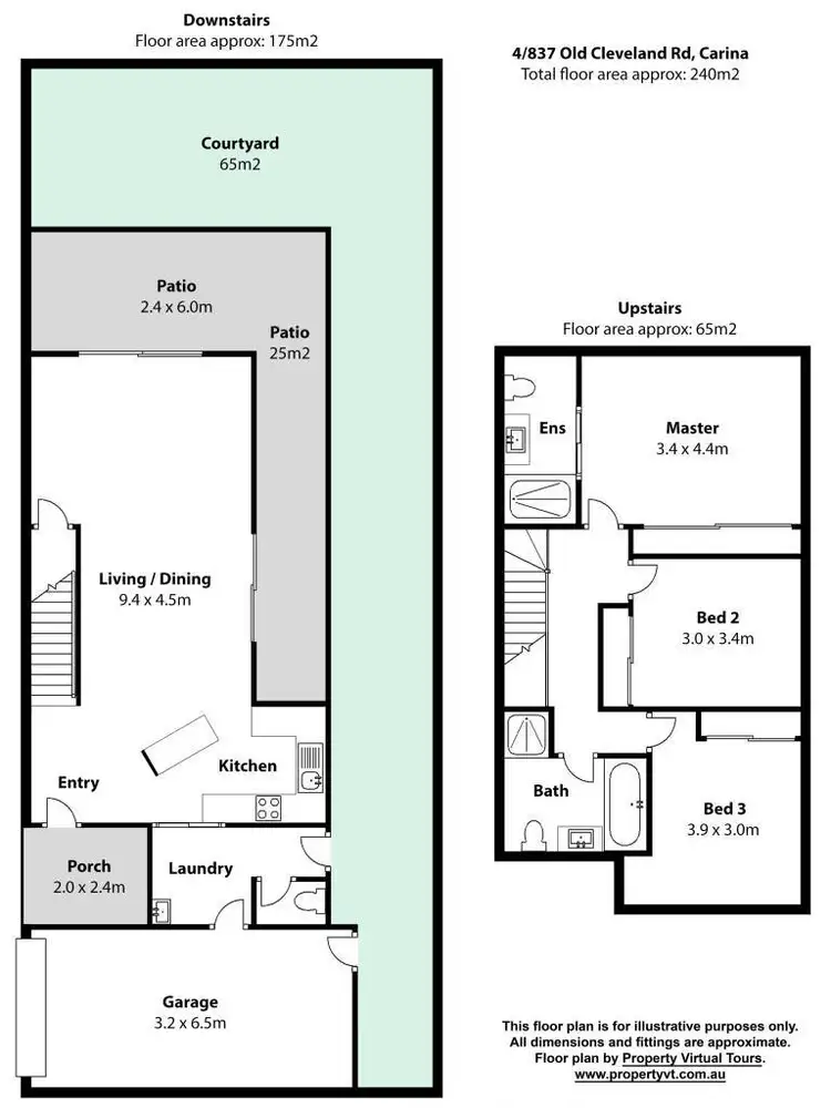 Floorplan of Homely unit listing, 4/837 Old Cleveland Road, Carina QLD 4152