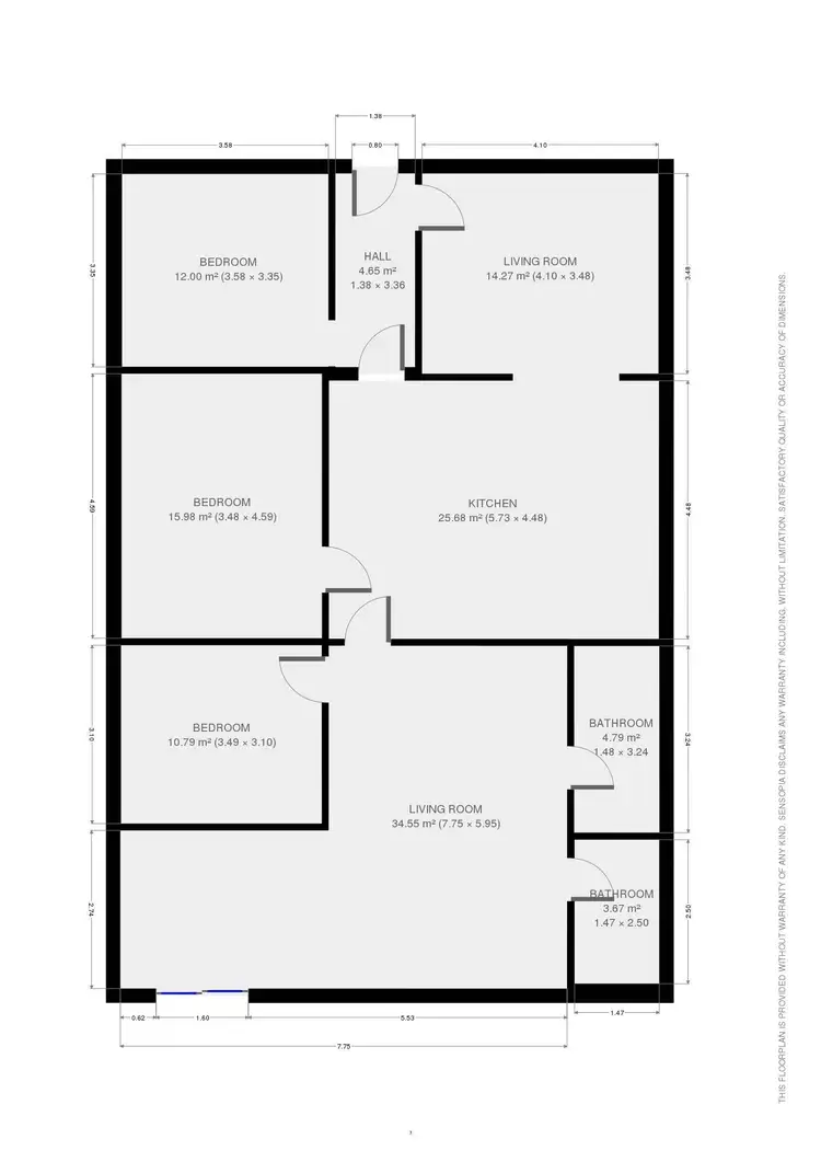 Floorplan of Homely house listing, 175 Audley Street, Narrandera NSW 2700