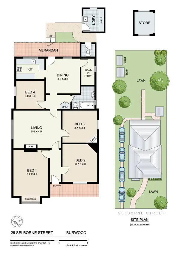 Floorplan of Homely house listing, 25 Selborne Street, Burwood NSW 2134