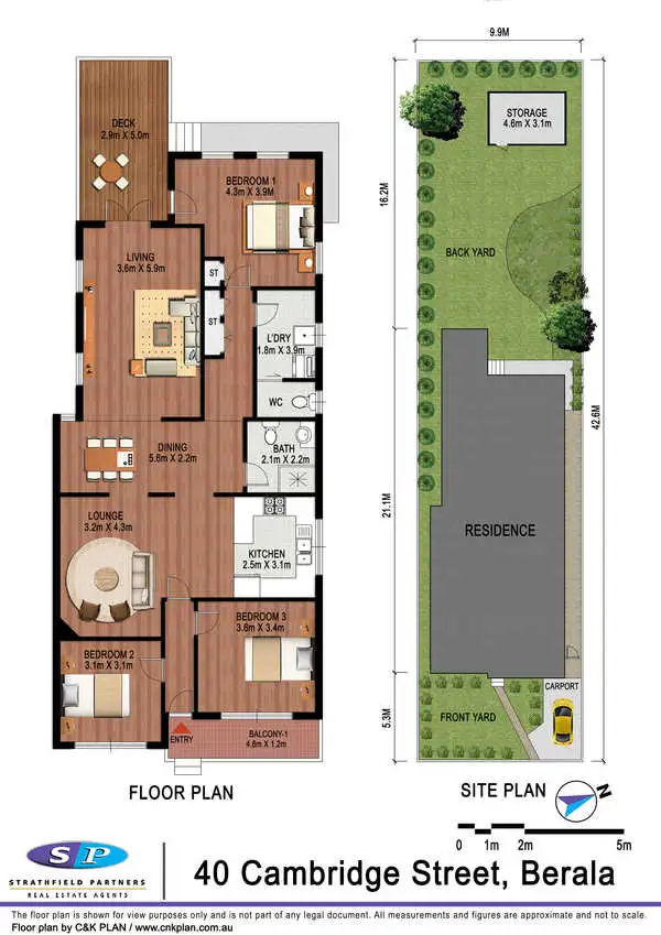 Floorplan of Homely house listing, 40 Cambridge Street, Berala NSW 2141