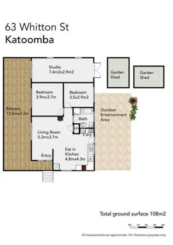 Floorplan of Homely house listing, 63 Whitton Street, Katoomba NSW 2780
