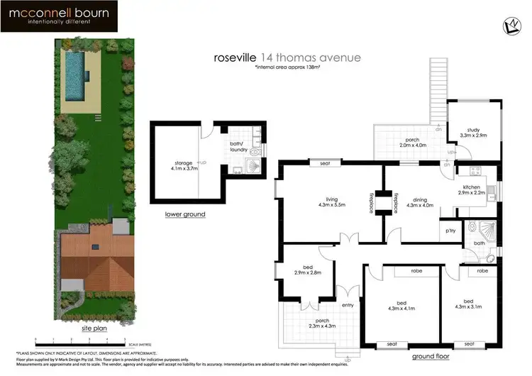 Floorplan of Homely house listing, 14 Thomas Avenue, Roseville NSW 2069